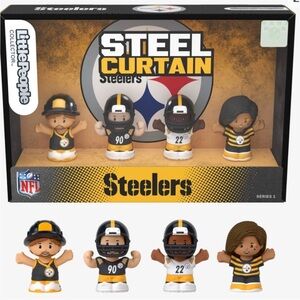 Little People Collector x NFL Pittsburgh Steelers Set NEW in Box